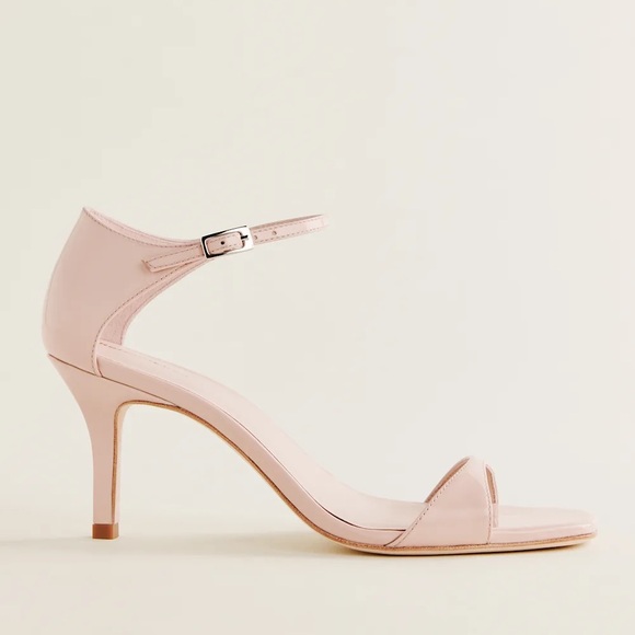 Reformation Gwen Heeled Sandal Pink - Size 8 - Picture 1 of 7